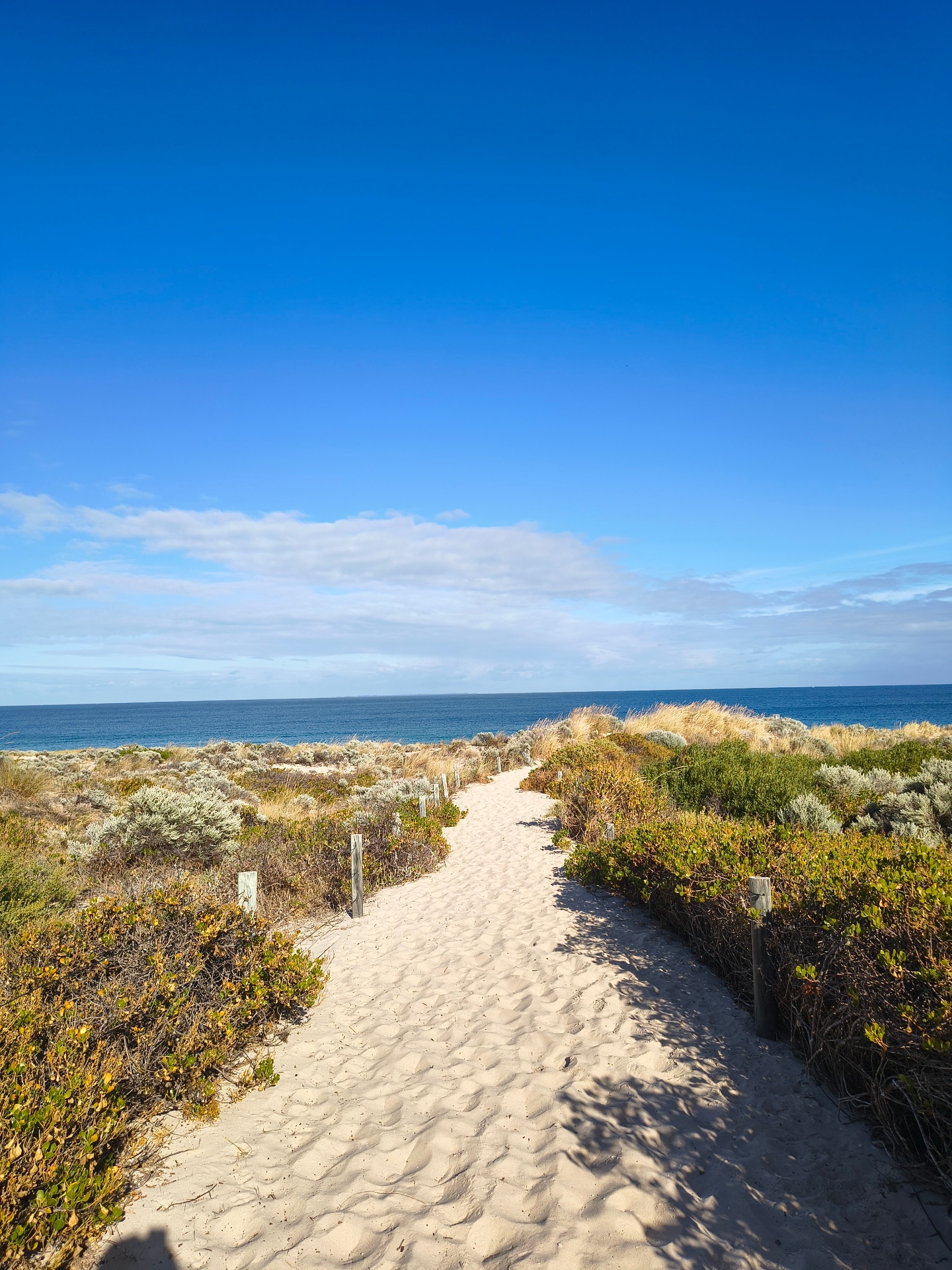 Perth coastal beach path